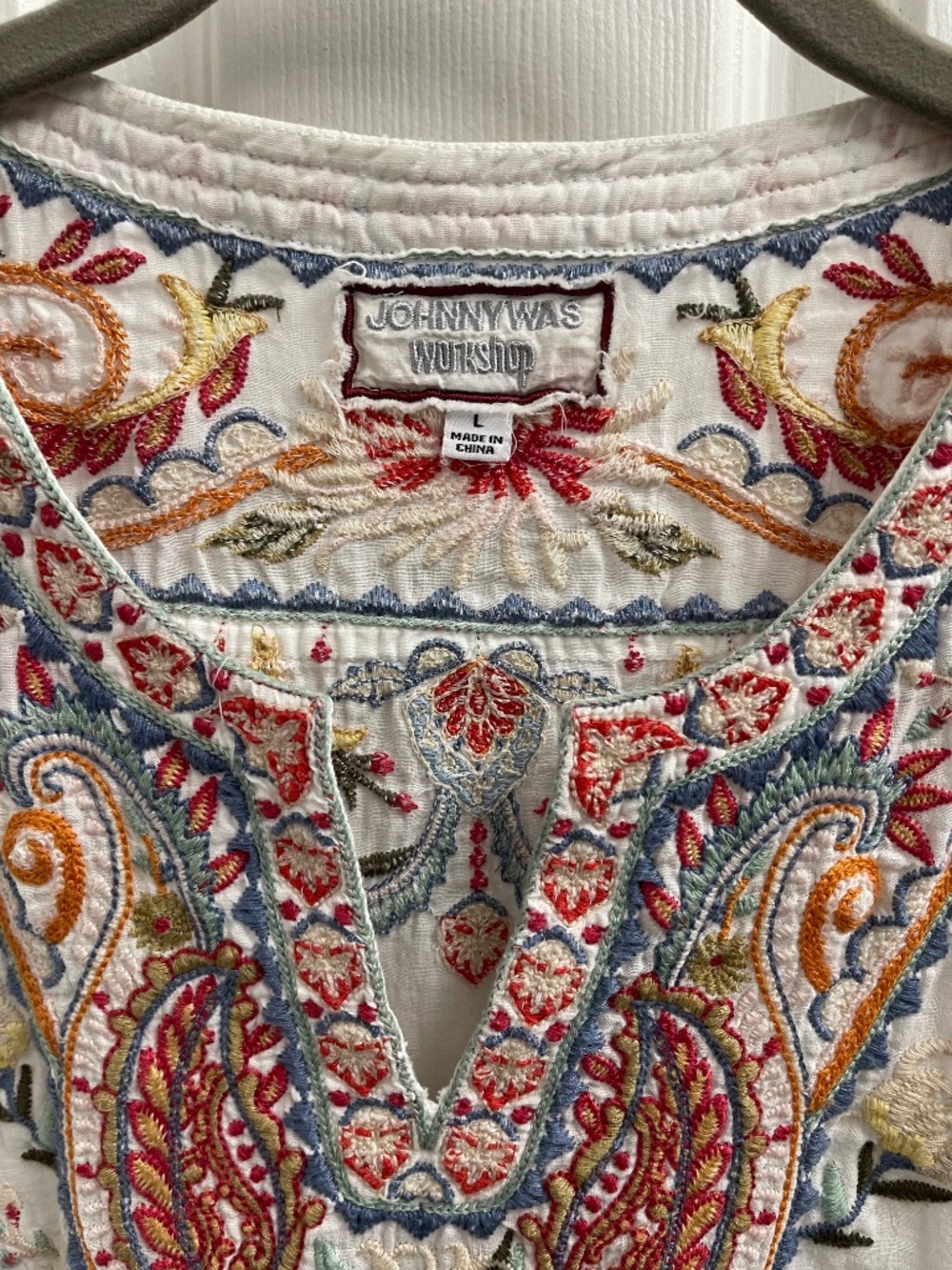 Johnny Was Workshop Embroidered Tunic - Picture 3 of 8